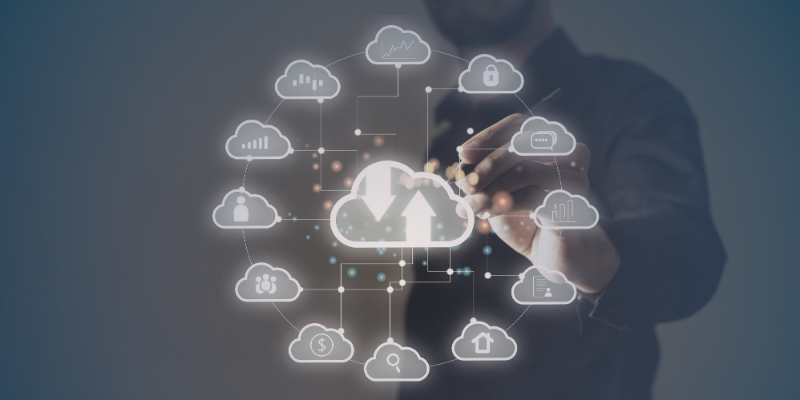 Cloud and data center infrastructure diagram illustrating concepts relevant to hiring for cloud and data center infrastructure roles.