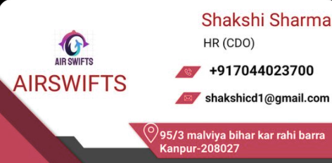 Fake business card