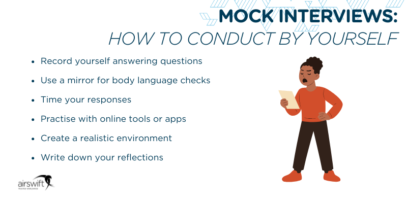 mock interviews  how to conduct by yourself